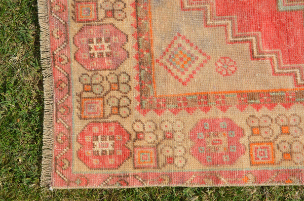 Beige Vintage Turkish Anatolian rug for home decor, area rug, oushak rug boho rug bedroom rug kitchen rug  bathroom rug kilim, rugs 6x3, 664291