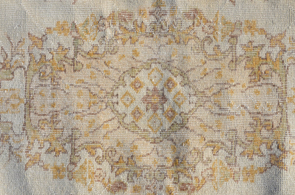 Handknotted oushak Turkish rug for home decor, Vintage rug, area rug boho rug bedroom rug kitchen rug bathroom rug kilim handmade, rugs 7x4, 664221