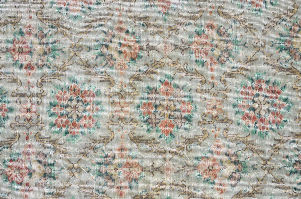 Natural Turkish large Vintage rug for home decor, oversize rug, area rug oushak rug boho rug bedroom rug kitchen rug  kilim rug, rugs 6x10, 665331