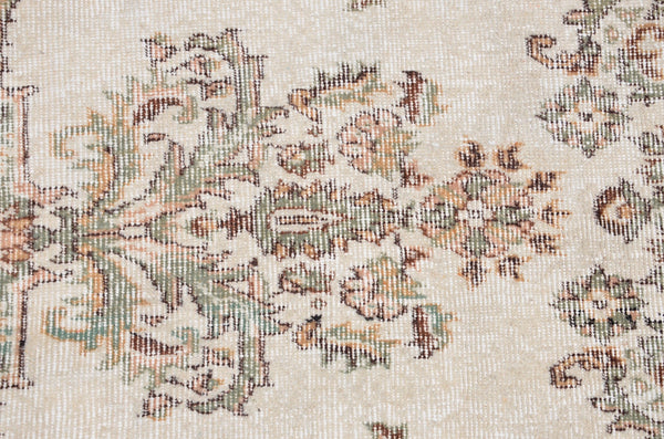 Turkish large Vintage rug for home decor, oversize rug, area rug oushak rug boho rug bedroom rug kitchen rug  kilim rug, rugs 6x9, 665366