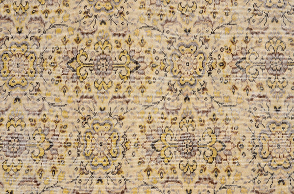 Natural Turkish large Vintage rug for home decor, oversize rug, area oushak rug boho rug bedroom kitchen rug, rugs 6x9, 665370
