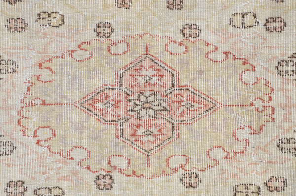 Beige Turkish large Vintage rug for home decor, oversize rug, area rug oushak rug boho rug bedroom rug kitchen rug  kilim rug, rugs 5x8, 665386