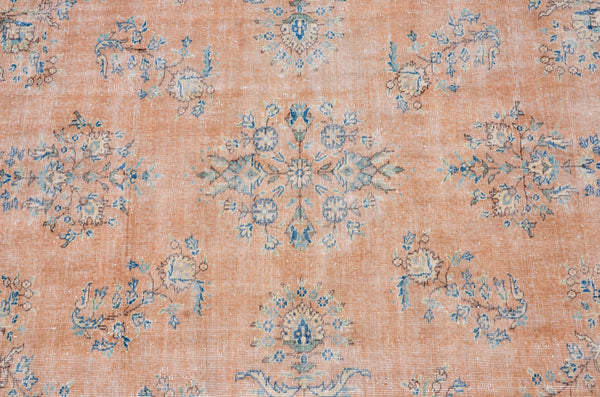 Natural Turkish large Vintage rug for home decor, oversize rug, area rug oushak rug boho rug bedroom rug kitchen rug  kilim rug, rugs 7x9, 665451
