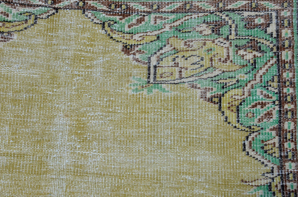 Natural Oushak Turkish rug for home decor, Vintage rug, area rug boho rug bedroom rug kitchen rug bathroom rug kilim rugs handmade, rugs 5x7, 665398