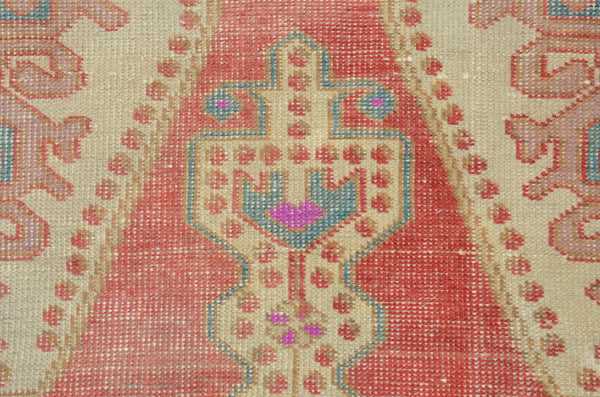 Vintage Turkish Anatolian rug for home decor, area rug, oushak rug boho rug bedroom rug kitchen rug bathroom rug kilim, rugs 4x7, 665403