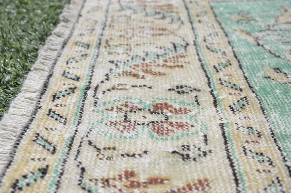 Natural Turkish large Vintage rug for home decor, oversize rug, area rug oushak rug boho rug bedroom rug kitchen rug  kilim rug, rugs 6x10, 665337