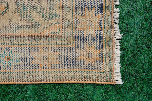 Handmade Turkish large Vintage rug for home decor, oversize rug, area rug oushak rug boho rug bedroom rug kitchen rug  kilim rug, rugs 6x9, 665376
