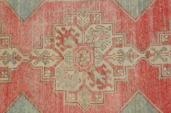 Natural Turkish runner rug for home decor, area rug, Anatolian oushak rug boho rug kitchen rug  bathroom rug kilim, 9'8" x 2'10", 665439