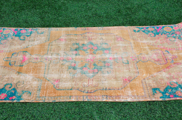 Vintage Turkish Anatolian rug for home decor, area rug, oushak rug boho rug bedroom rug kitchen rug bathroom rug kilim, rugs 4x7, 665350