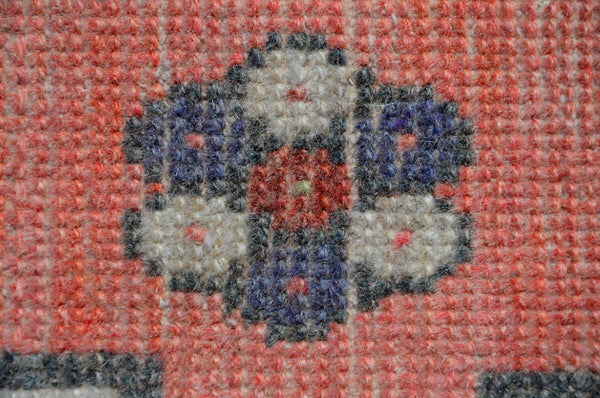 Unique Turkish Vintage small area rug doormat for home decor, bathroom rug, area oushak rug bathroom mat kitchen rug  kilim rug, rug 3,2X1,6, 665482