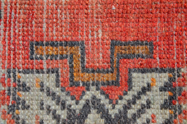 Turkish Handmade Vintage small area rug doormat for home decor, bathroom rug, area oushak rug bathroom mat kitchen kilim rug, rug 2.11X1.6, 665535