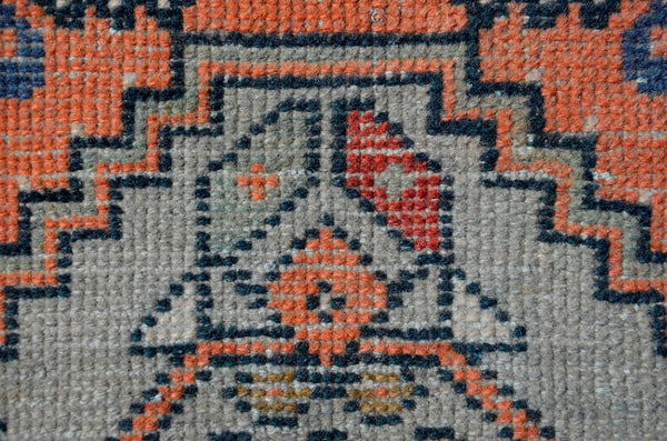 Turkish Handmade Vintage small area rug doormat for home decor, bathroom rug, area oushak rug bathroom mat kitchen kilim rug, rug 3.1x1.8, 665645