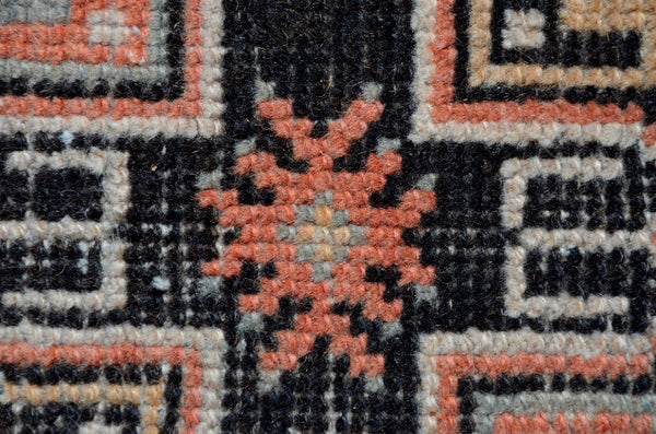 Turkish Handmade Vintage small area rug doormat for home decor, bathroom rug, area oushak rug bathroom mat kitchen kilim rug, rug 3.1x1.8, 665655