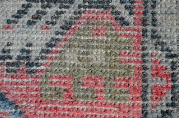 Natural Turkish Vintage small area rug doormat for home decor, bathroom rug, area oushak rug bathroom mat kitchen kilim rug, rug 2.11X1.6, 665669