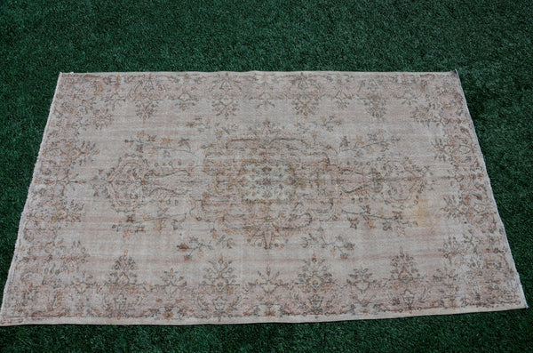 Turkish Handmade large Vintage rug for home decor, oversize rug, area rug oushak rug boho rug bedroom rug kitchen rug  kilim rug, rugs 6x10, 666049