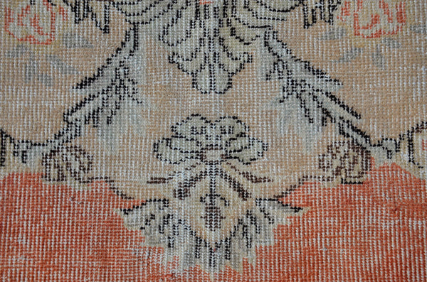 Hand knotted Turkish large Vintage rug for home decor, oversize rug, area rug oushak rug boho bedroom rug kitchen rug  kilim rug, rugs 6x12, 666059