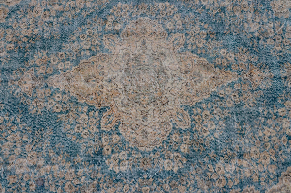 Natural Turkish large Vintage rug for home decor, oversize rug, area rug oushak rug boho rug bedroom rug kitchen rug  kilim rug, rugs 7x10, 666063
