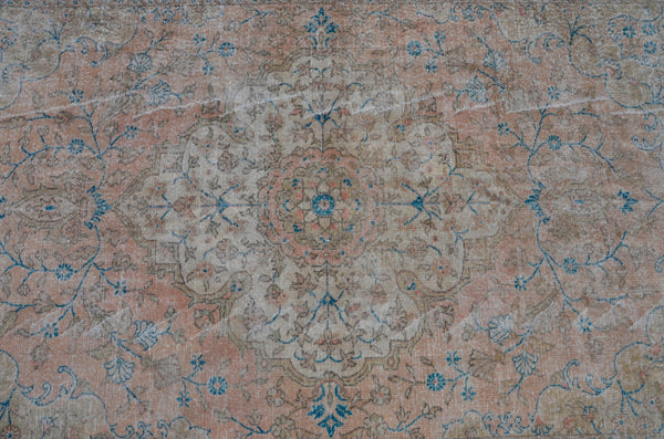 Handmade Turkish large Vintage rug for home decor, oversize rug, area rug oushak rug boho rug bedroom rug kitchen rug  kilim rug, rugs 6x10, 666069