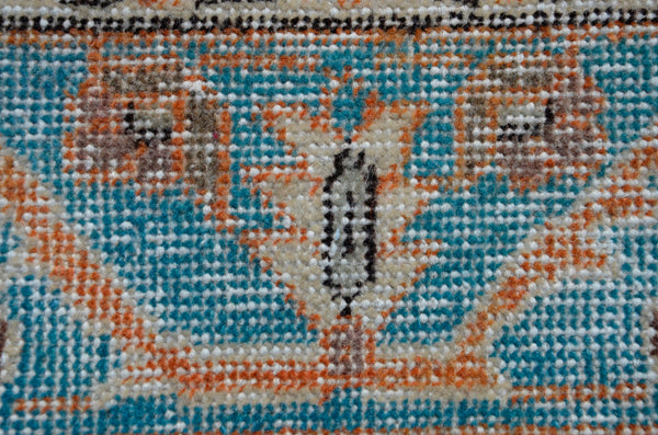 Hand knotted Turkish large Vintage rug for home decor, oversize rug, area rug oushak rug boho rug bedroom kitchen rug  kilim rug, rugs 6x9, 666088