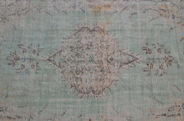 Hand knotted Turkish large Vintage rug for home decor, oversize rug, area rug oushak rug boho rug bedroom kitchen rug  kilim rug, rugs 5x10, 666090
