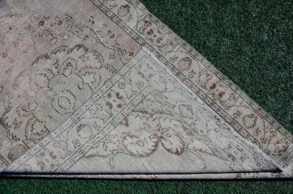 Hand knotted Turkish large Vintage rug for home decor, oversize rug, area rug oushak rug boho rug bedroom kitchen rug  kilim rug, rugs 5x10, 666092