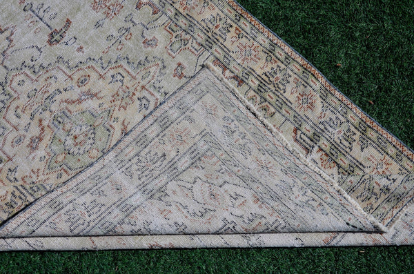 Turkish Handmade large Vintage rug for home decor, oversize rug, area rug oushak rug boho rug bedroom rug kitchen rug  kilim rug, rugs 5x9, 666107
