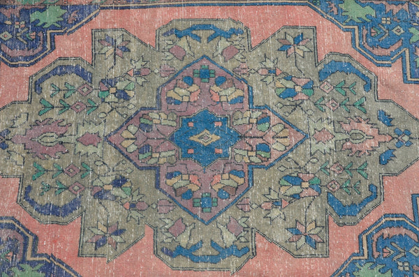 Natural Turkish large Vintage rug for home decor, oversize rug, area rug oushak rug boho rug bedroom rug kitchen rug  kilim rug, rugs 10x5, 666108