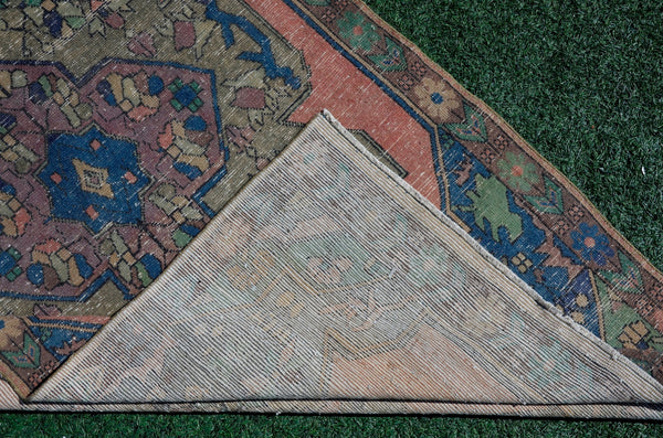 Natural Turkish large Vintage rug for home decor, oversize rug, area rug oushak rug boho rug bedroom rug kitchen rug  kilim rug, rugs 10x5, 666108