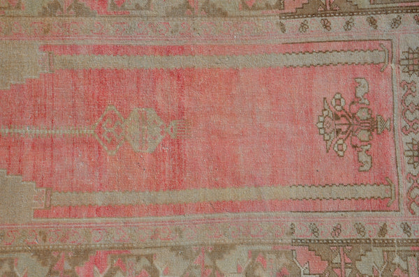 Vintage Handmade Turkish Anatolian rug for home decor, area rug, oushak rug boho rug bedroom rug kitchen rug bathroom rug kilim, rugs 3x6, 666164