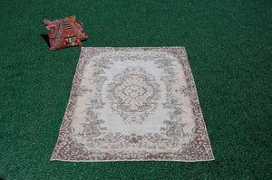 Handmade Turkish rug for home decor, Vintage rug, area rug boho rug bedroom rug kitchen rug bathroom rug kilim rug handmade, rugs 4x7, 666166