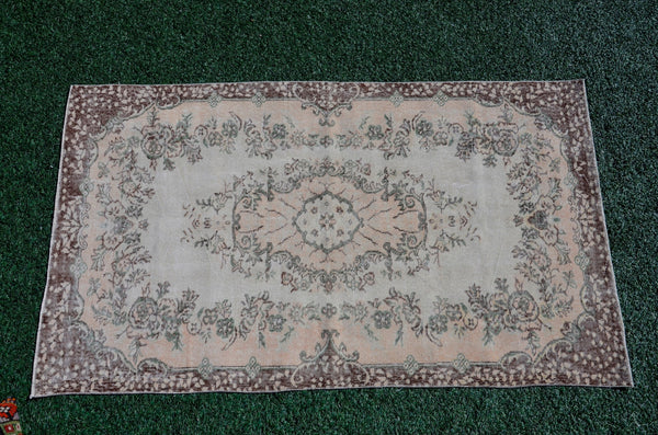 Handmade Turkish rug for home decor, Vintage rug, area rug boho rug bedroom rug kitchen rug bathroom rug kilim rug handmade, rugs 4x7, 666166