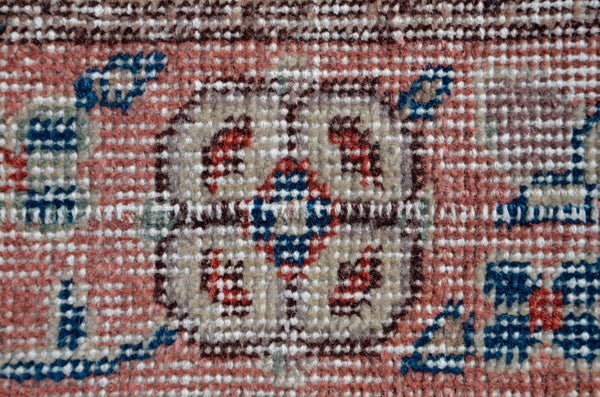 Turkish Handmade Vintage Anatolian rug for home decor, area rug, oushak rug boho rug bedroom rug kitchen rug  bathroom rug kilim, rugs 4x9, 666173