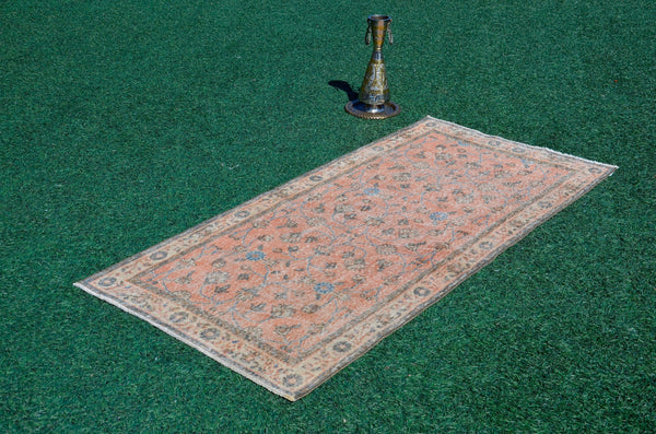 Handmade Turkish rug for home decor, Vintage rug, area rug boho rug bedroom rug kitchen rug bathroom rug kilim rug handmade, rugs 3x6, 666178