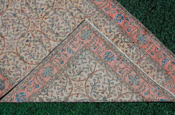 Handmade Turkish rug for home decor, Vintage rug, area rug boho rug bedroom rug kitchen rug bathroom rug kilim rug handmade, rugs 4x7, 666202