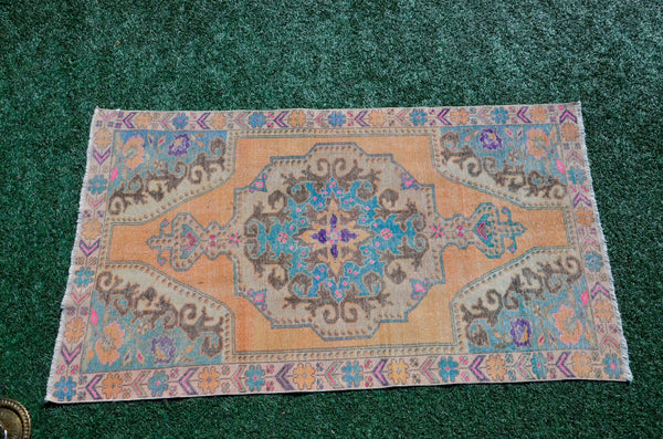 Natural oushak Turkish rug for home decor, Vintage rug, area rug boho rug bedroom rug kitchen rug bathroom rug kilim rug  handmade, rugs 4x7, 666151