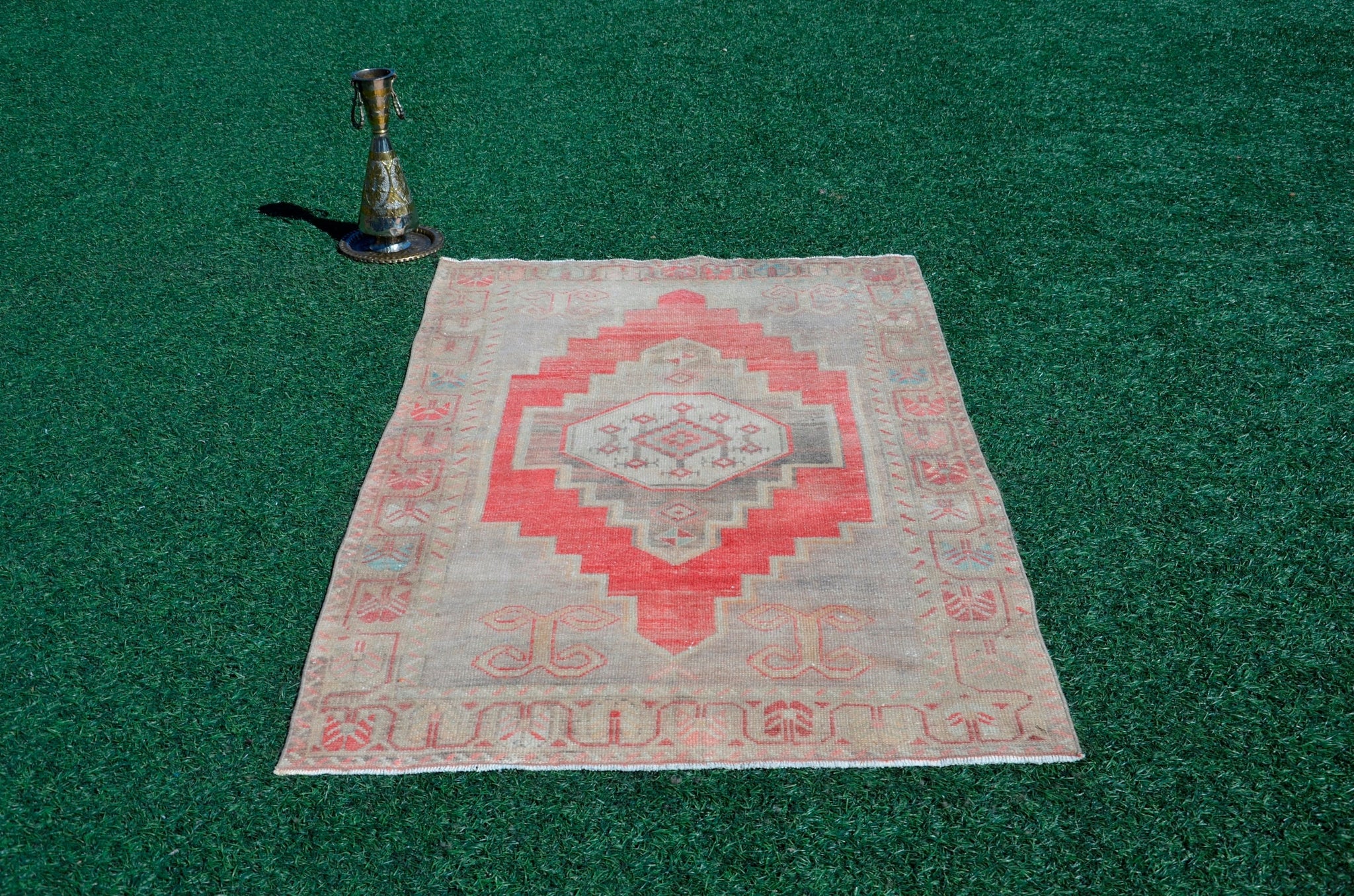 Handmade Turkish rug for home decor, Vintage rug, area rug boho rug bedroom rug kitchen rug bathroom rug kilim rug handmade, rugs 4x6, 666152