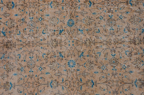 Vintage Handmade Turkish Anatolian rug for home decor, area rug, oushak rug boho rug bedroom rug kitchen rug bathroom rug kilim, rugs 4x7, 666170