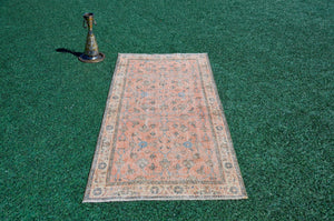 Handmade Turkish rug for home decor, Vintage rug, area rug boho rug bedroom rug kitchen rug bathroom rug kilim rug handmade, rugs 3x6, 666178