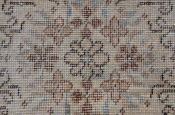 Natural oushak Turkish rug for home decor, Vintage rug, area rug boho rug bedroom rug kitchen rug bathroom rug kilim rug  handmade, rugs 4x7, 666180
