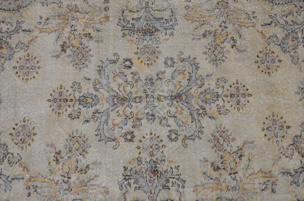 Handknotted Turkish rug for home decor, Vintage rug, area rug boho rug bedroom rug kitchen rug bathroom rug kilim handmade, rugs 4x9, 666189