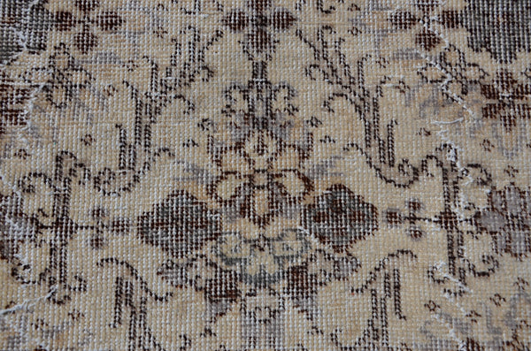 Vintage Handmade Turkish Anatolian rug for home decor, area rug, oushak rug boho rug bedroom rug kitchen rug bathroom rug kilim, rugs 4x6, 666194