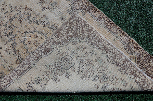 Vintage Handmade Turkish Anatolian rug for home decor, area rug, oushak rug boho rug bedroom rug kitchen rug bathroom rug kilim, rugs 4x7, 666200