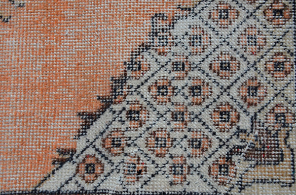 Turkish Handmade Vintage Anatolian rug for home decor, area rug, oushak rug boho rug bedroom rug kitchen rug  bathroom rug kilim, rugs 4x7, 666203