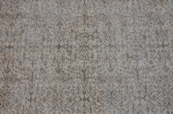 Hand knotted Turkish large Vintage rug for home decor, oversize rug, area rug oushak rug boho rug bedroom kitchen rug  kilim rug, rugs 6x9, 666206