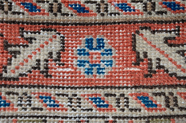 Vintage Turkish Natural runner rug for home decor, area rug, Anatolian oushak rug boho rug kitchen rug  bathroom rug kilim, 5'6" x 1'11", 666217