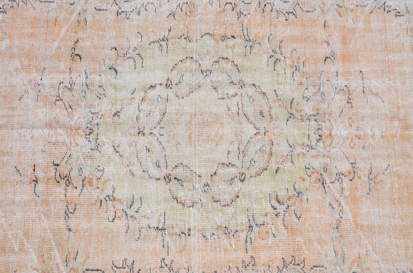 Turkish Handmade large Vintage rug for home decor, oversize rug, area rug oushak rug boho rug bedroom rug kitchen rug  kilim rug, rugs 6x9, 666225