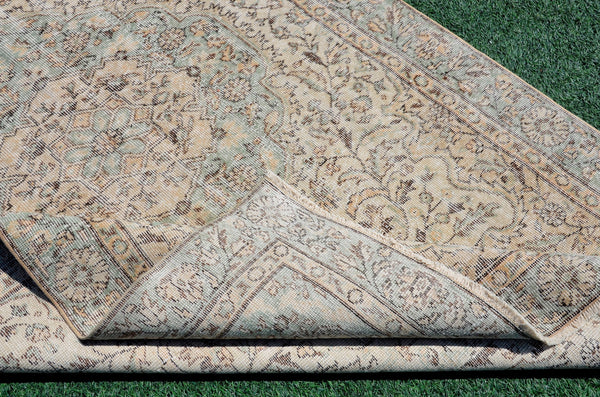 Turkish Handmade large Vintage rug for home decor, oversize rug, area rug oushak rug boho rug bedroom rug kitchen rug  kilim rug, rugs 5x9, 666239