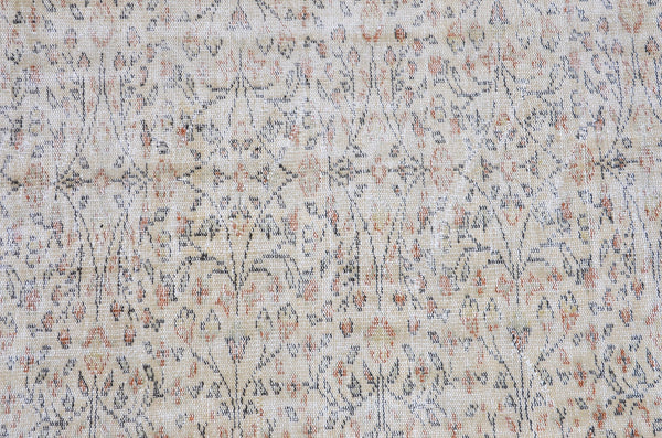 Natural Turkish large Vintage rug for home decor, oversize rug, area rug oushak rug boho rug bedroom rug kitchen rug  kilim rug, rugs 5x8, 666242