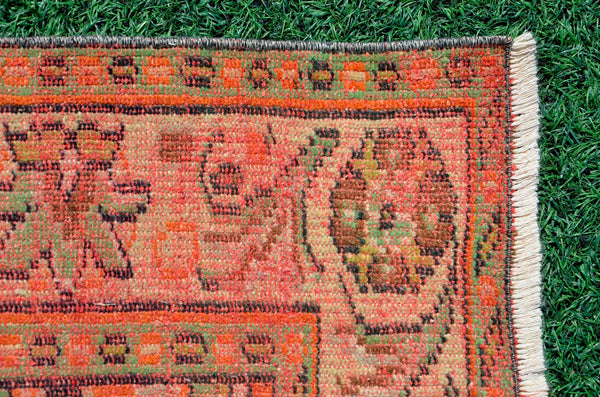 Natural Turkish large Vintage rug for home decor, oversize rug, area rug oushak rug boho rug bedroom rug kitchen rug  kilim rug, rugs 6x9, 666248
