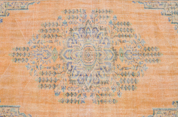 Turkish Handmade large Vintage rug for home decor, oversize rug, area rug oushak rug boho rug bedroom rug kitchen rug  kilim rug, rugs 6x9, 666249
